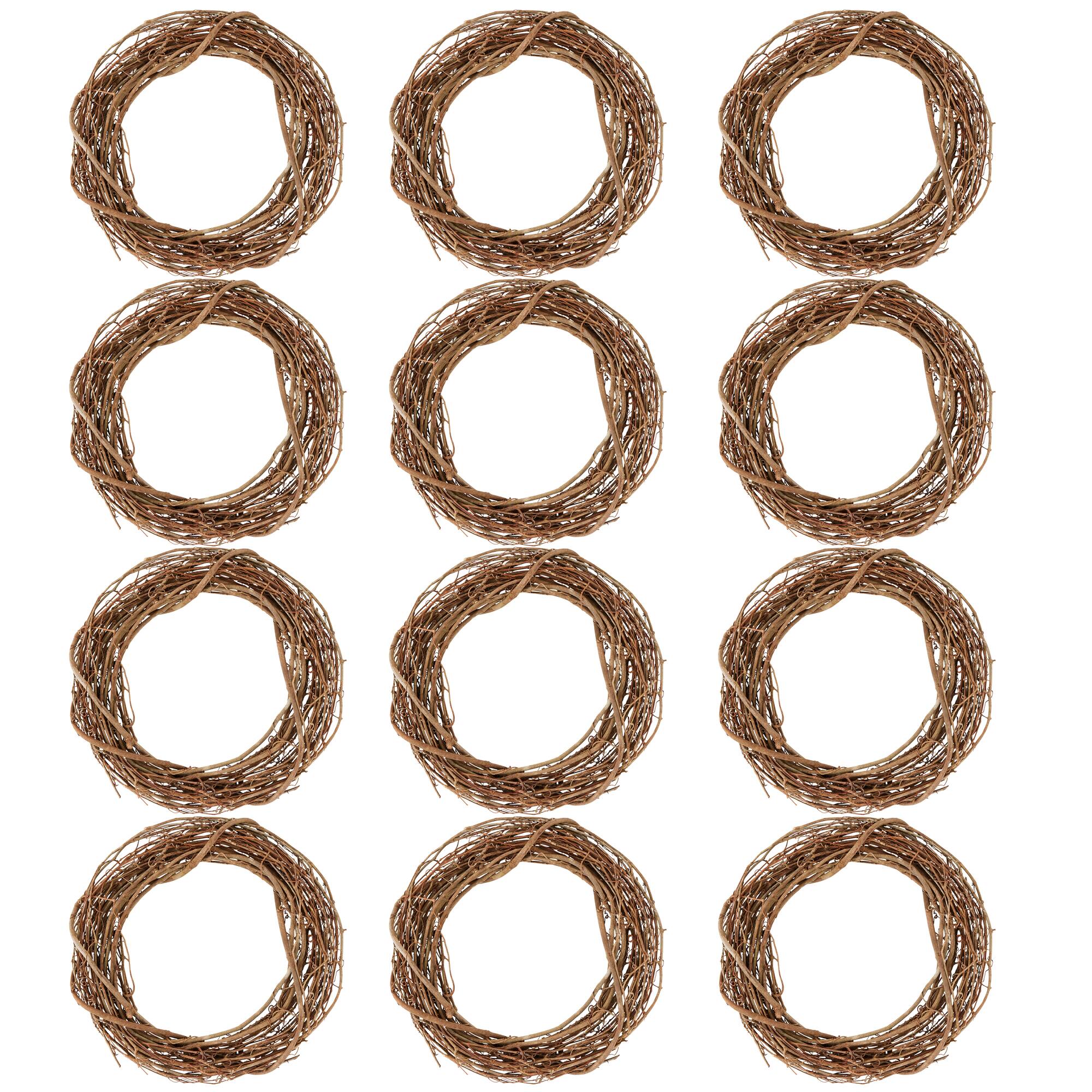 12 Pack: 14" Grapevine Wreath by Ashland®